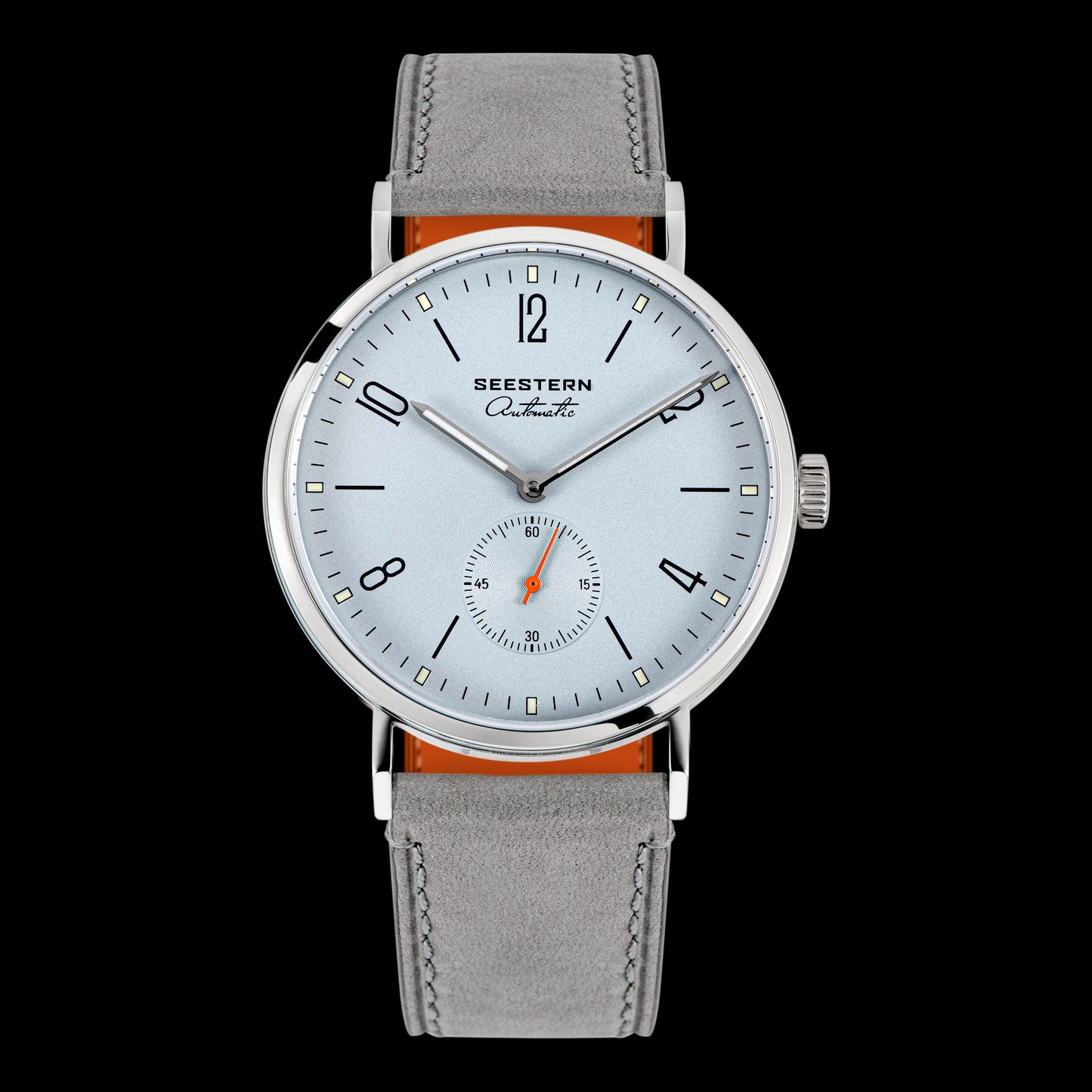Seestern Automatic S382 38mm Light Blue Dial Classic Automatic Watch