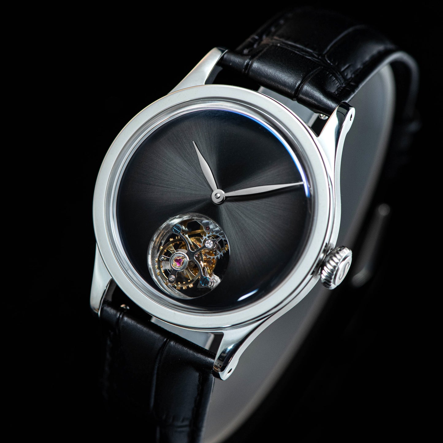 Tourbillon Master SU8000MSGR Stainless Steel Case Grey Dial