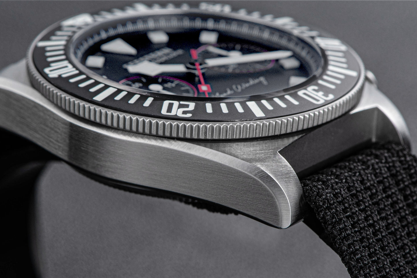 Seestern Chrono S445 Chronograph Black Dial ST19 Movement
