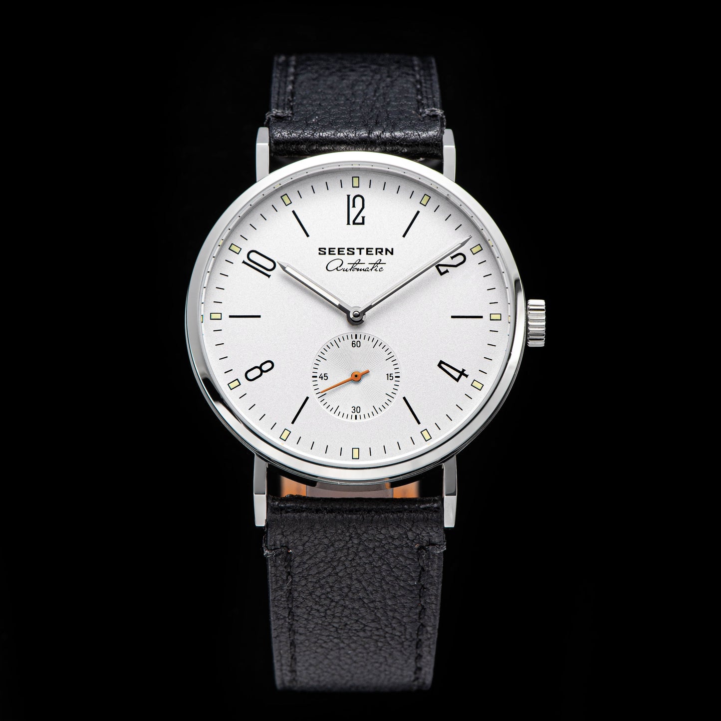 Seestern Automatic S382 38mm White Dial Classic Automatic Watch