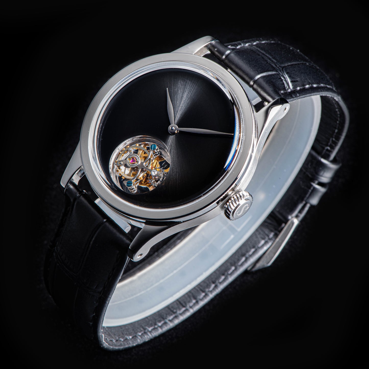 Tourbillon Master SU8000MSGR Stainless Steel Case Grey Dial