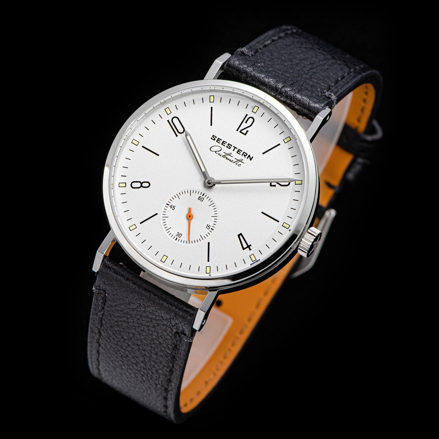 Seestern Automatic S382 38mm White Dial Classic Automatic Watch