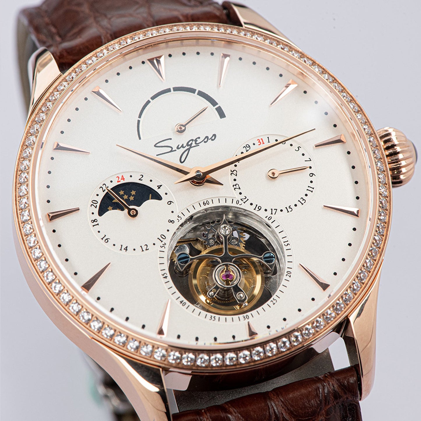 Sugess Tourbillon Master SU8007GWD2