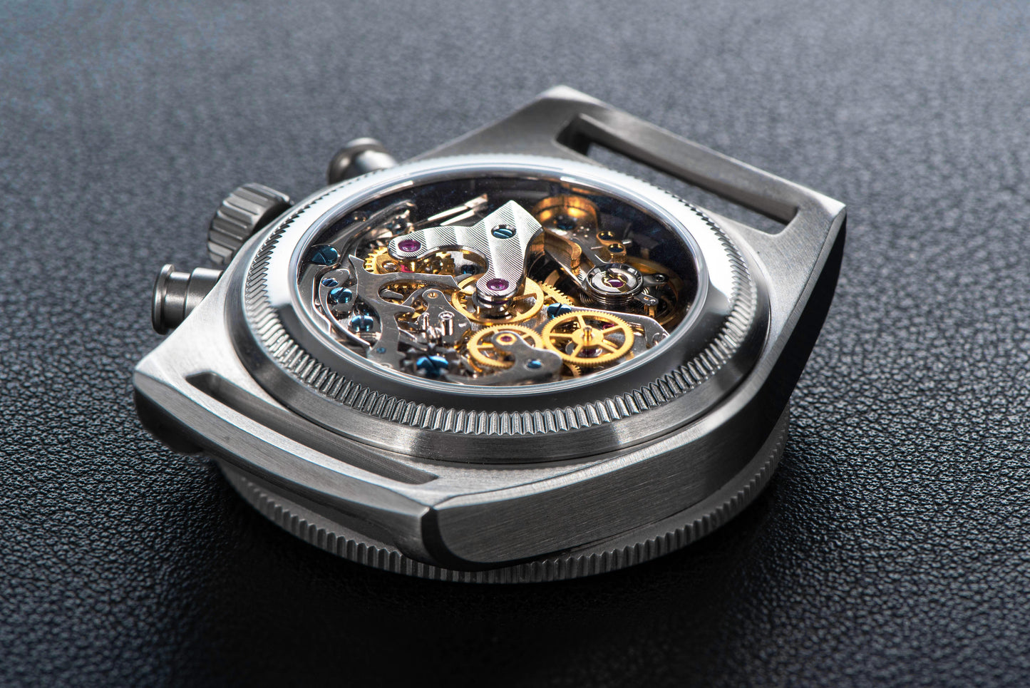 Seestern Chrono S445 Chronograph Black Dial ST19 Movement