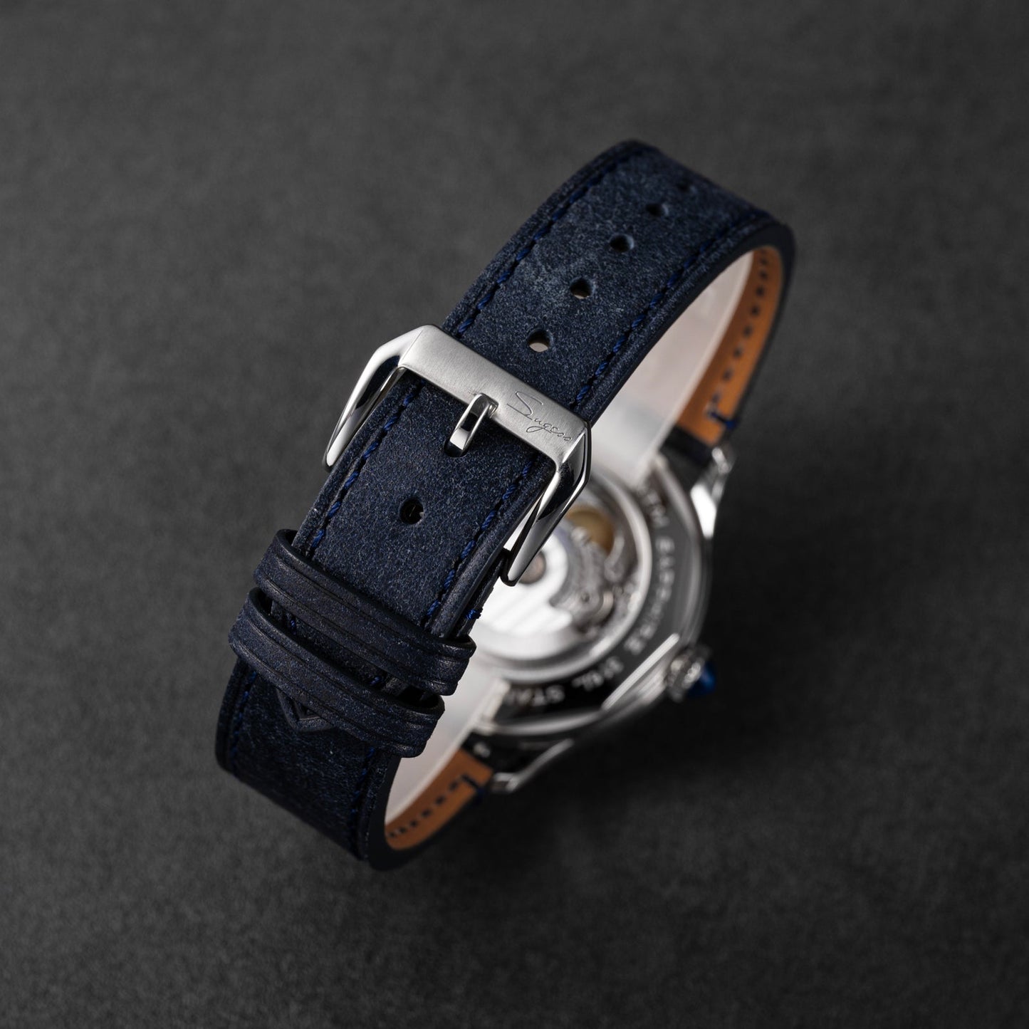 Heritage S455 Black Dial Stainless Steel Automatic