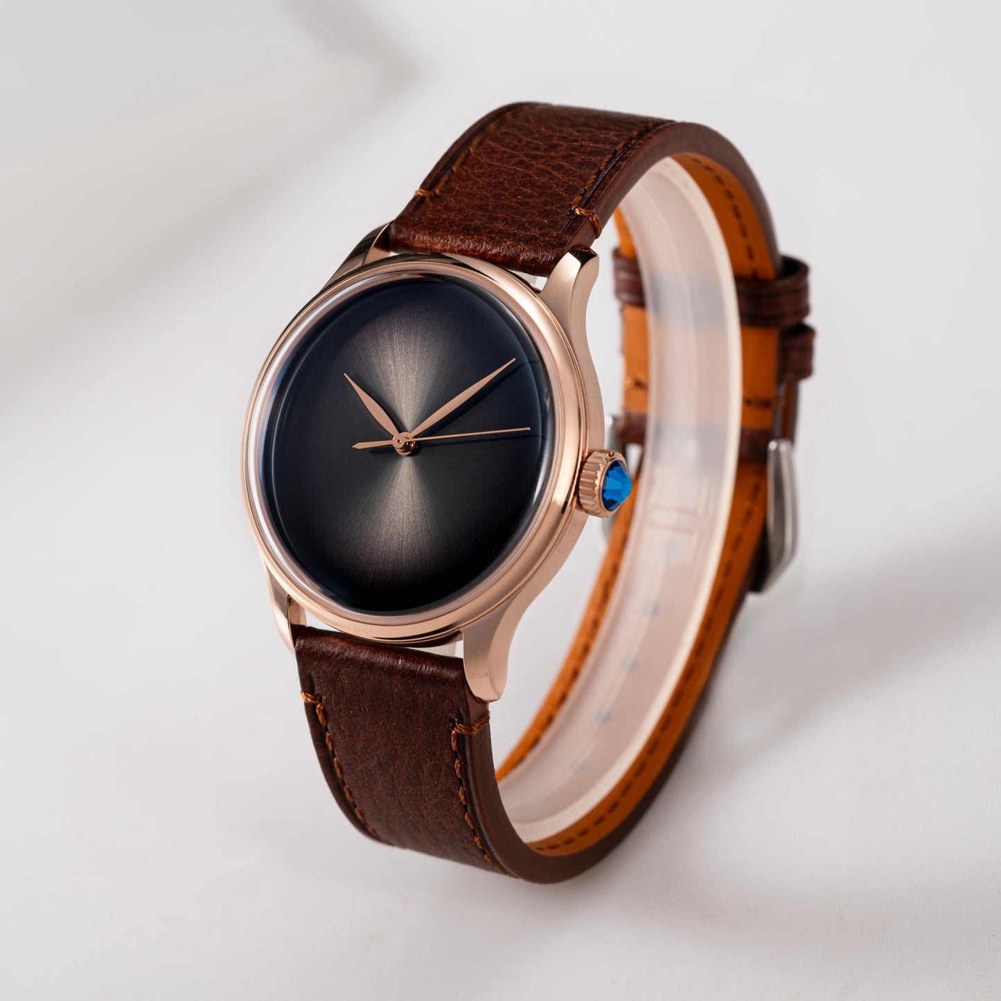 Heritage S455 Black Dial Rose Gold Automatic