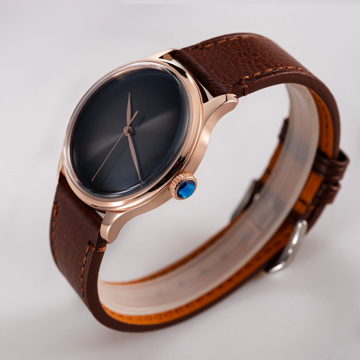 Heritage S455 Black Dial Rose Gold Automatic