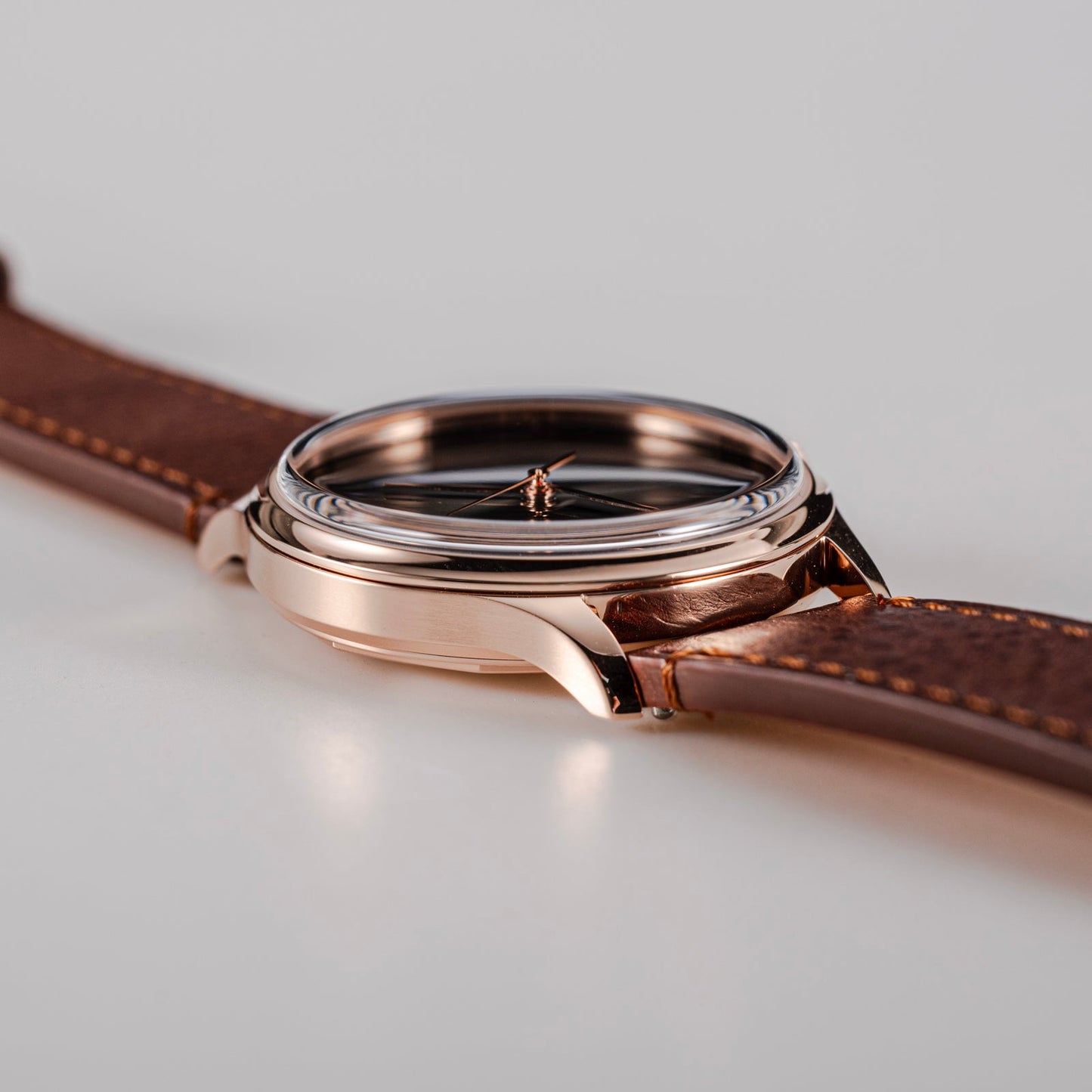 Heritage S455 Black Dial Rose Gold Automatic