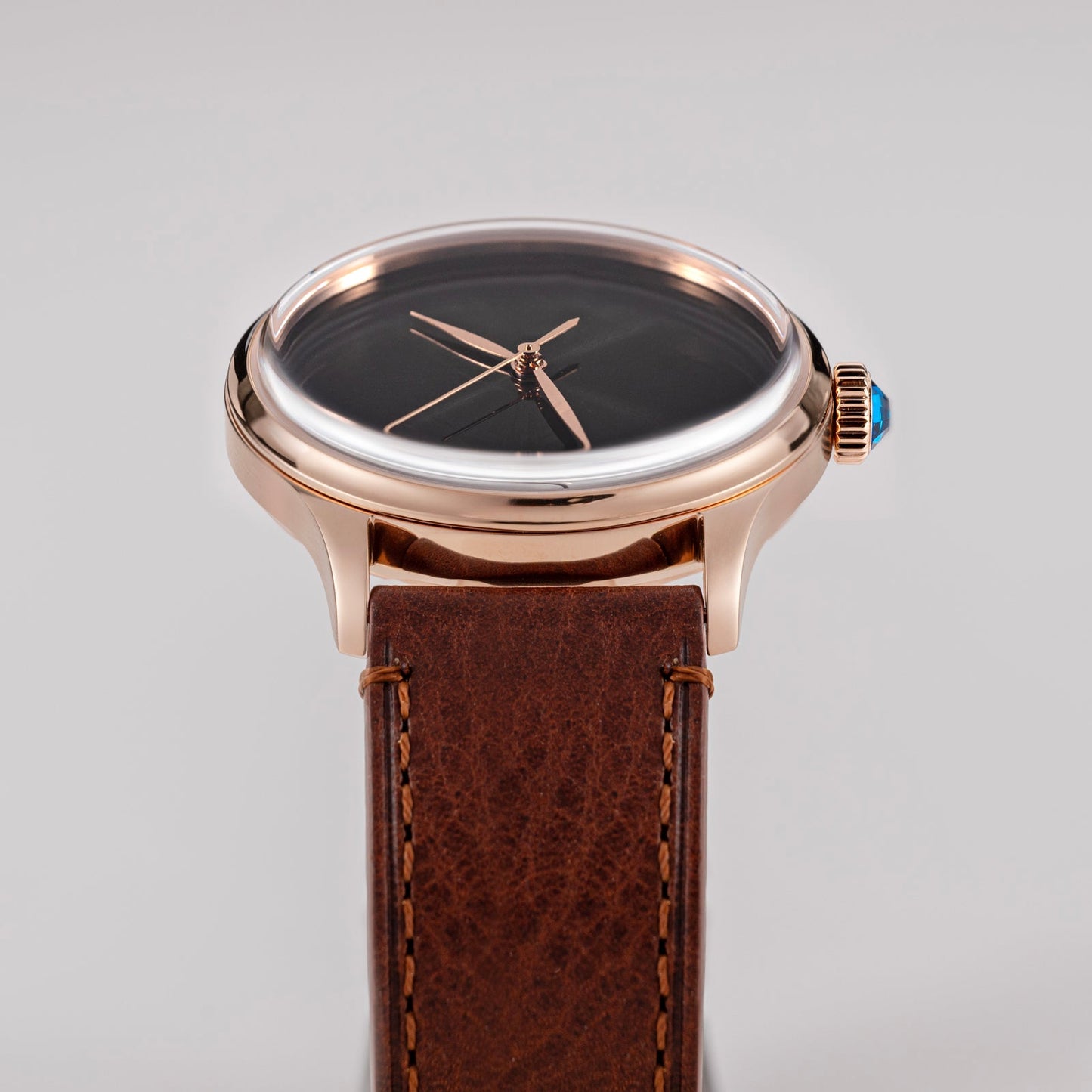 Heritage S455 Black Dial Rose Gold Automatic