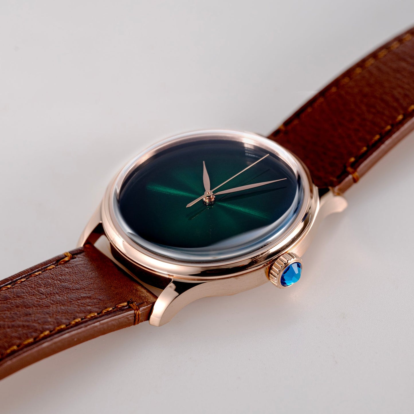Heritage S455 Green Dial Rose Gold Automatic