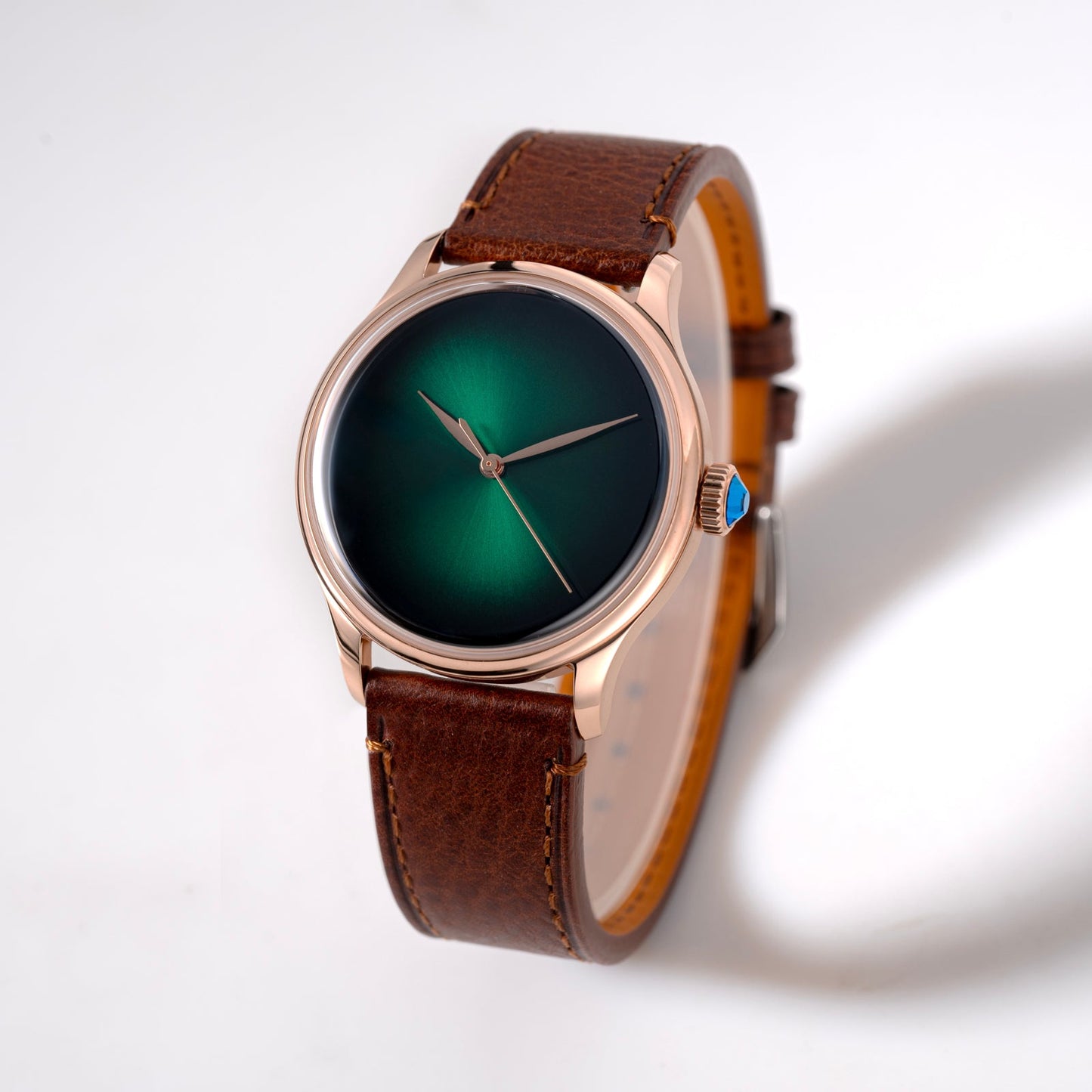 Heritage S455 Green Dial Rose Gold Automatic