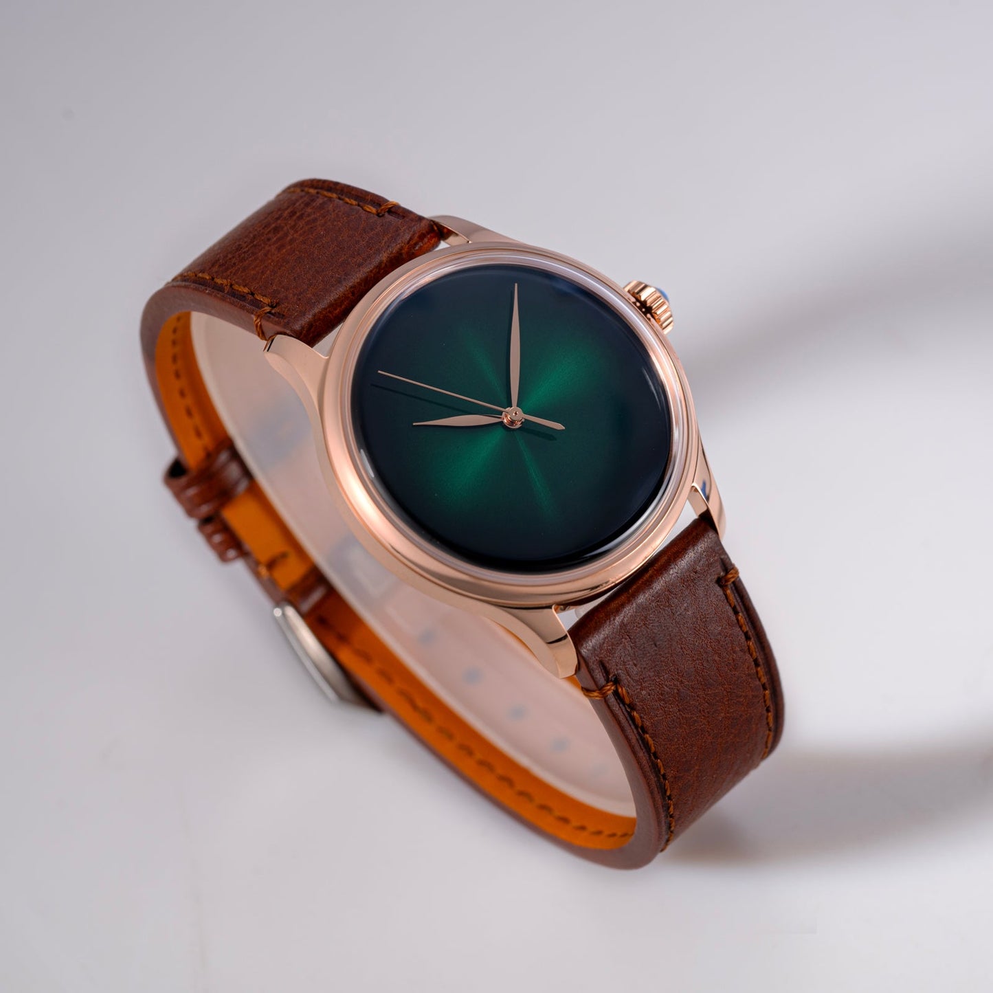 Heritage S455 Green Dial Rose Gold Automatic