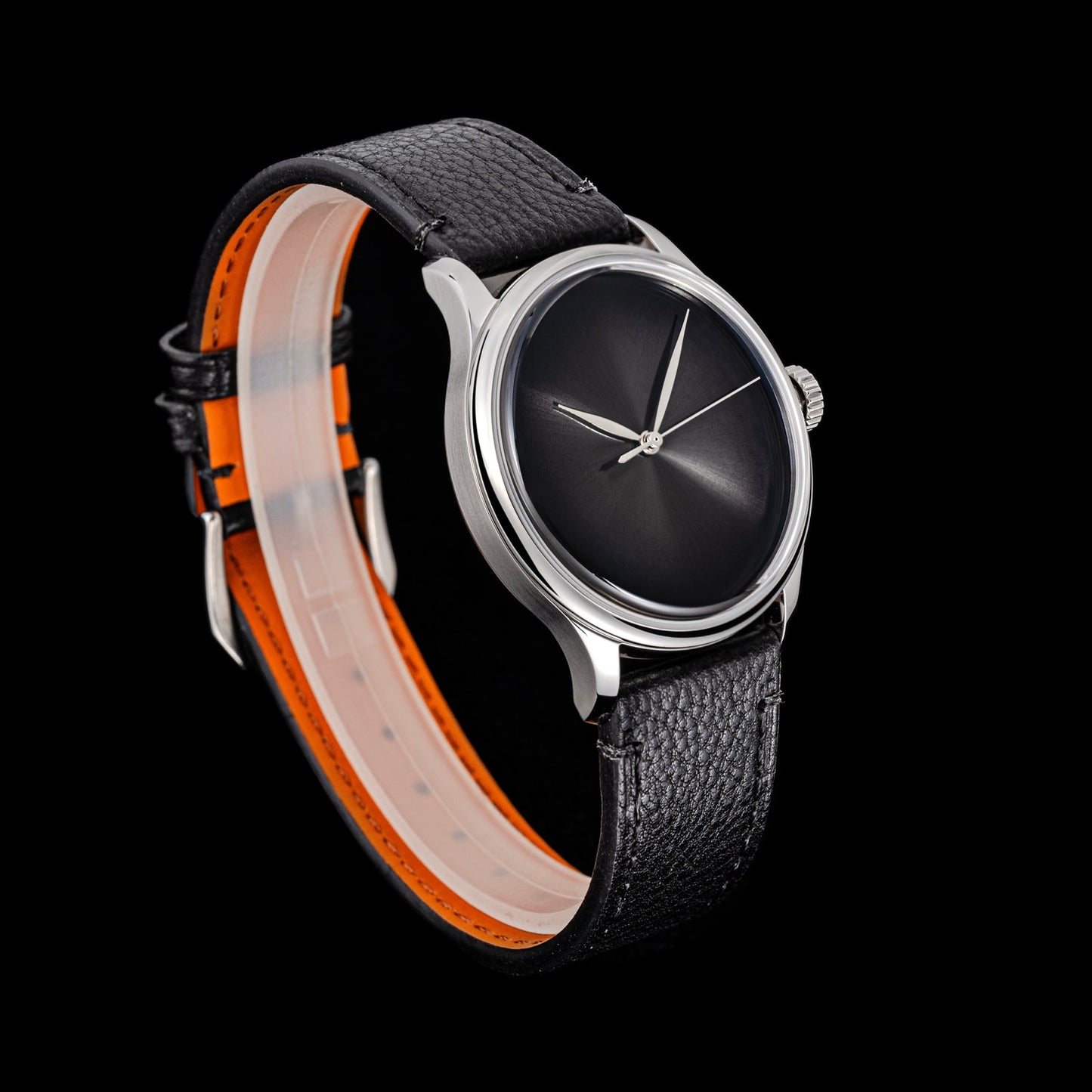 Heritage S455 Black Dial Stainless Steel Automatic
