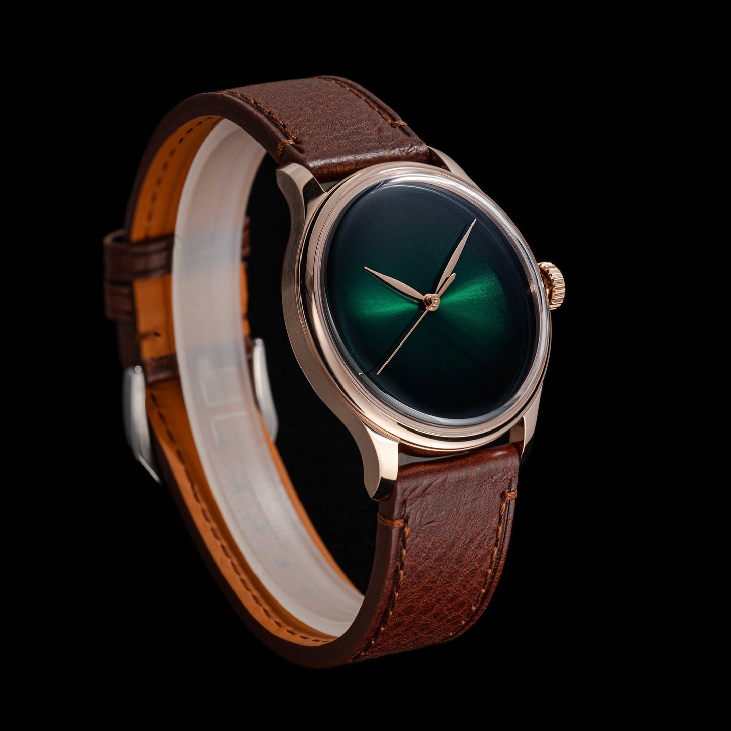 Heritage S455 Green Dial Rose Gold Automatic