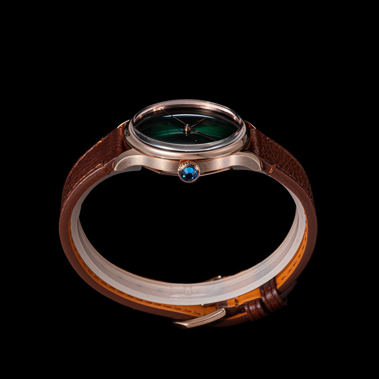 Heritage S455 Green Dial Rose Gold Automatic