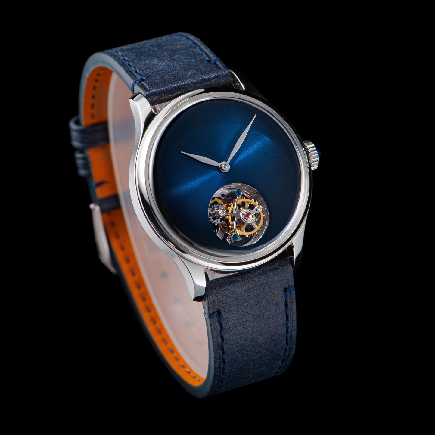 Tourbillon Master S454 Stainless Steel Blue Dial