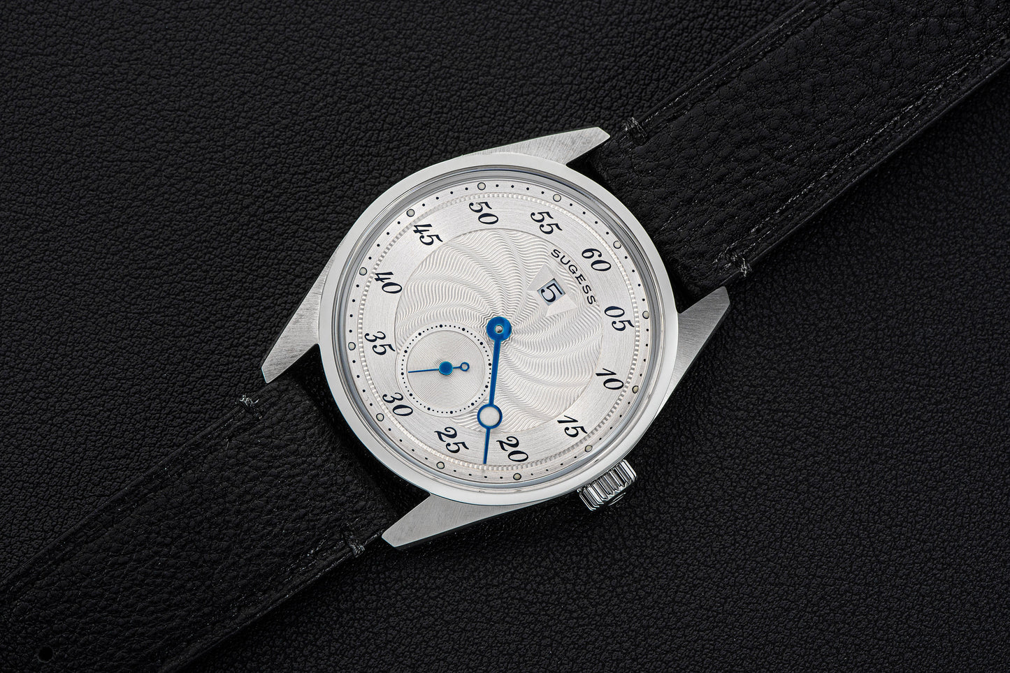 Automatic S451-1 Silver Dial Jumping Hour One Pointer Stainless Steel