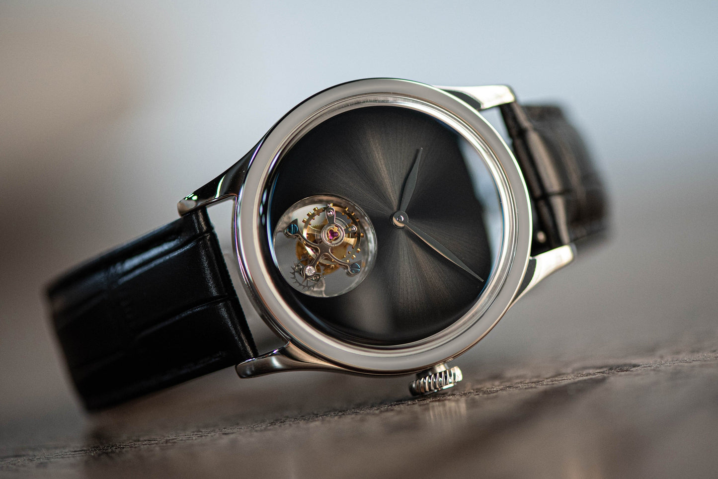 Tourbillon Master SU8000MSGR Stainless Steel Case Grey Dial