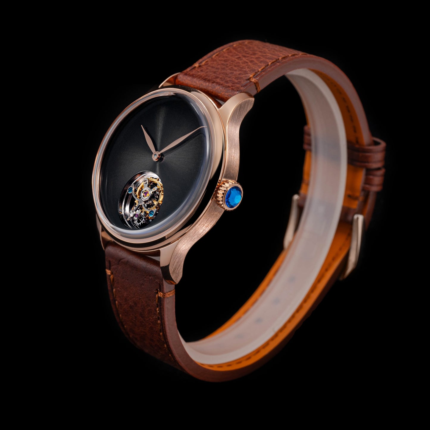 Tourbillon Master S454 Rose Gold Black Dial