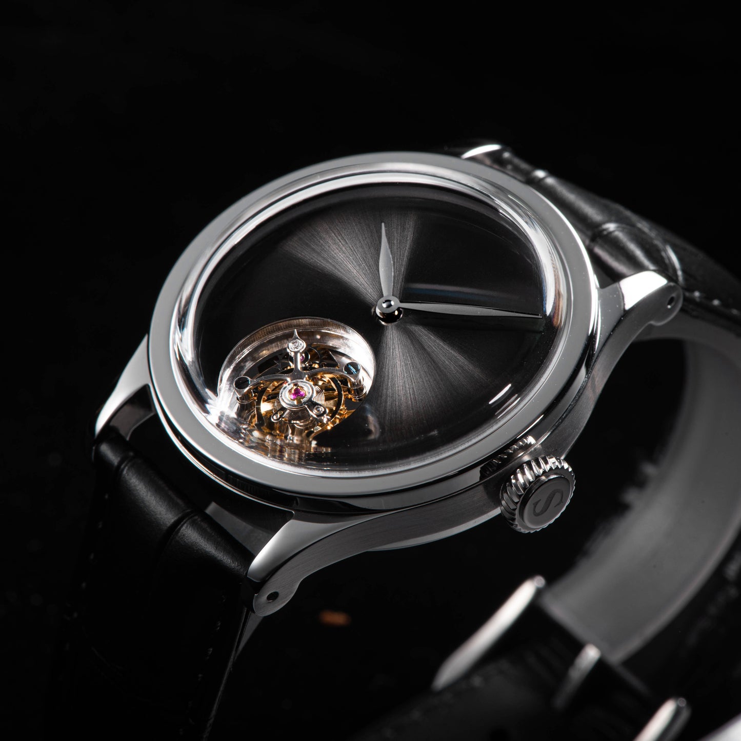 Tourbillon Master SU8000MSGR Stainless Steel Case Grey Dial