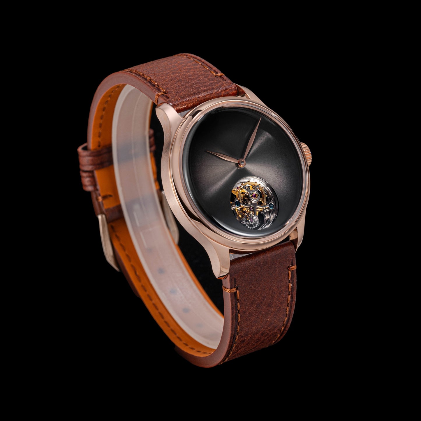 Tourbillon Master S454 Rose Gold Black Dial