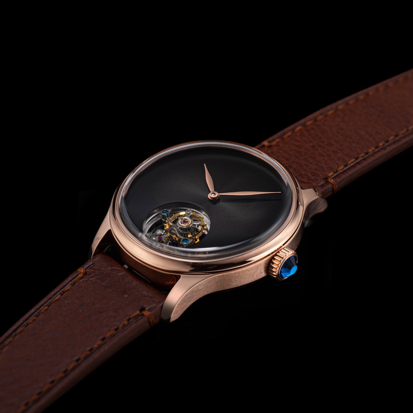 Tourbillon Master S454 Rose Gold Black Dial