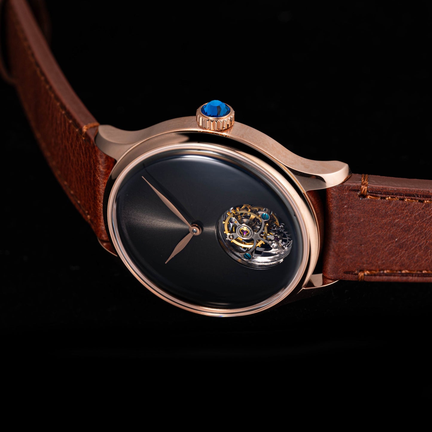 Tourbillon Master S454 Rose Gold Black Dial