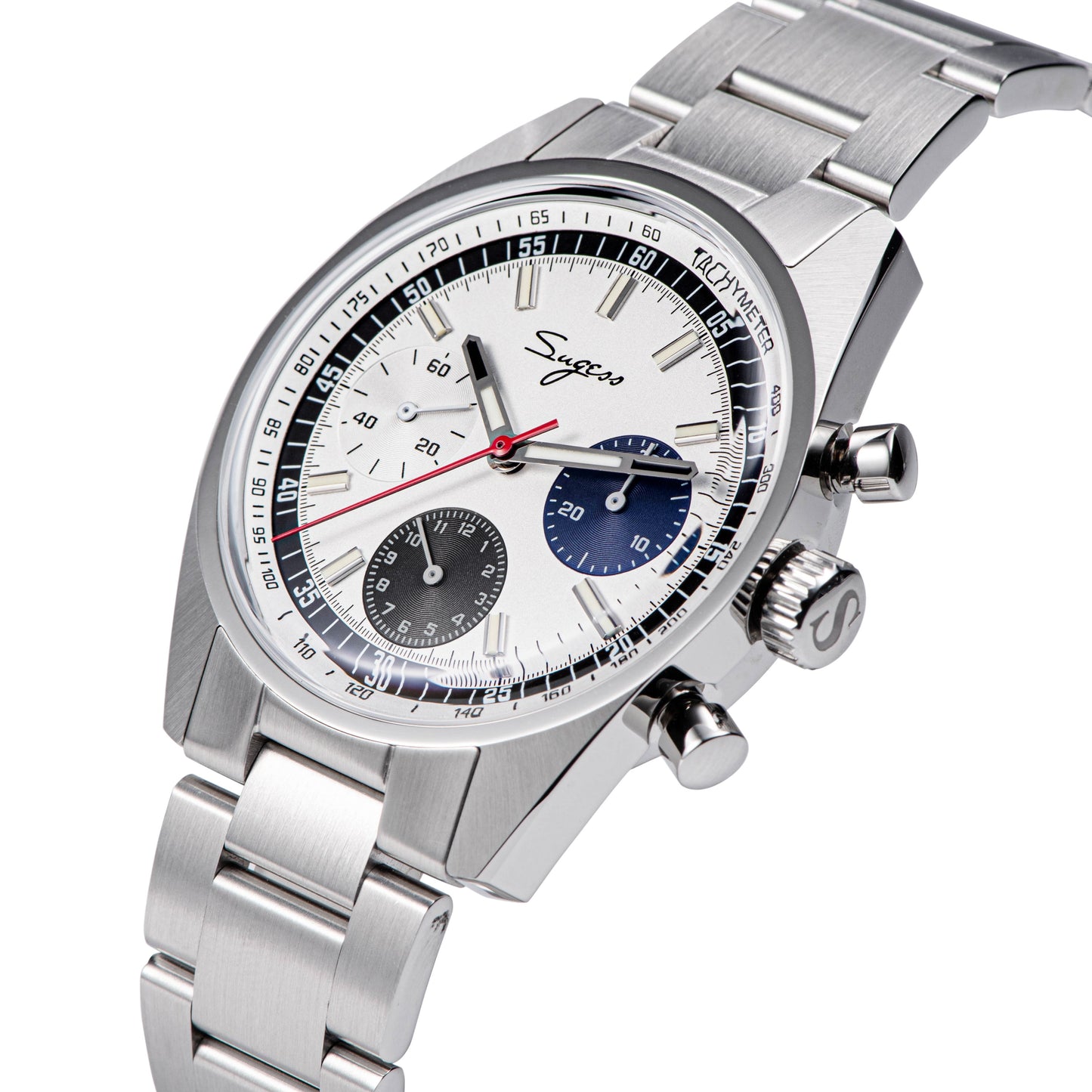 Chrono Heritage 442 Chronograph Special Dial Swan Neck Regulator (Ship From Canada)