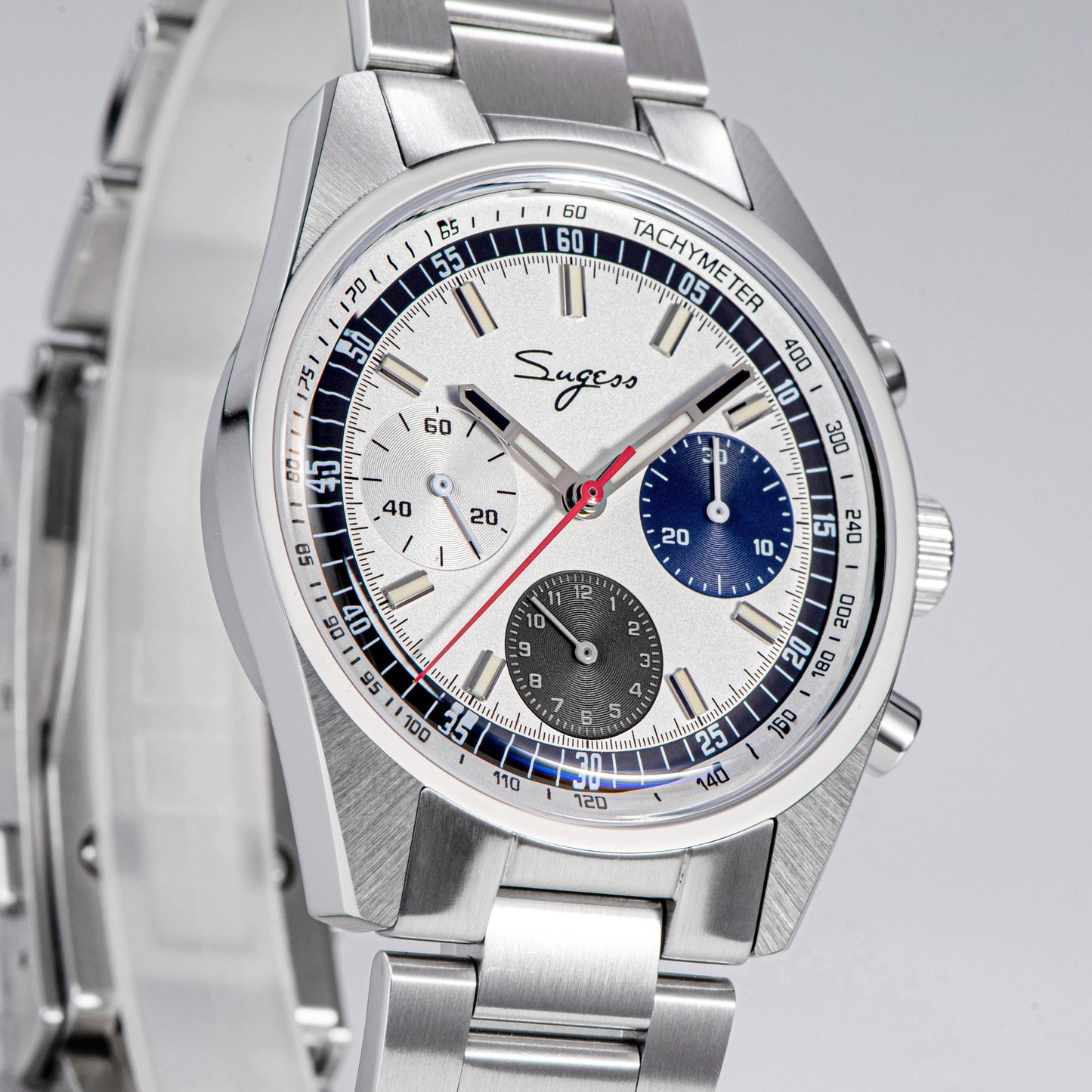 Chrono Heritage 442 Chronograph Special Dial Swan Neck Regulator (Ship From Canada)
