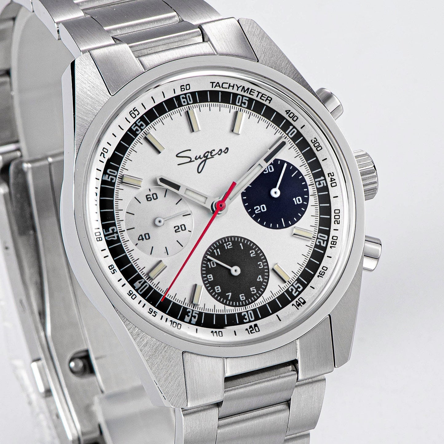 Chrono Heritage 442 Chronograph Special Dial Swan Neck Regulator (Ship From Canada)