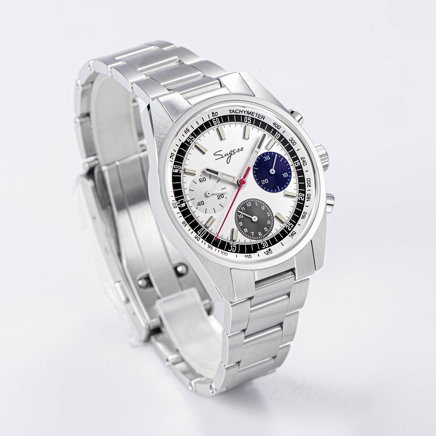 Chrono Heritage 442 Chronograph Special Dial Swan Neck Regulator (Ship From Canada)