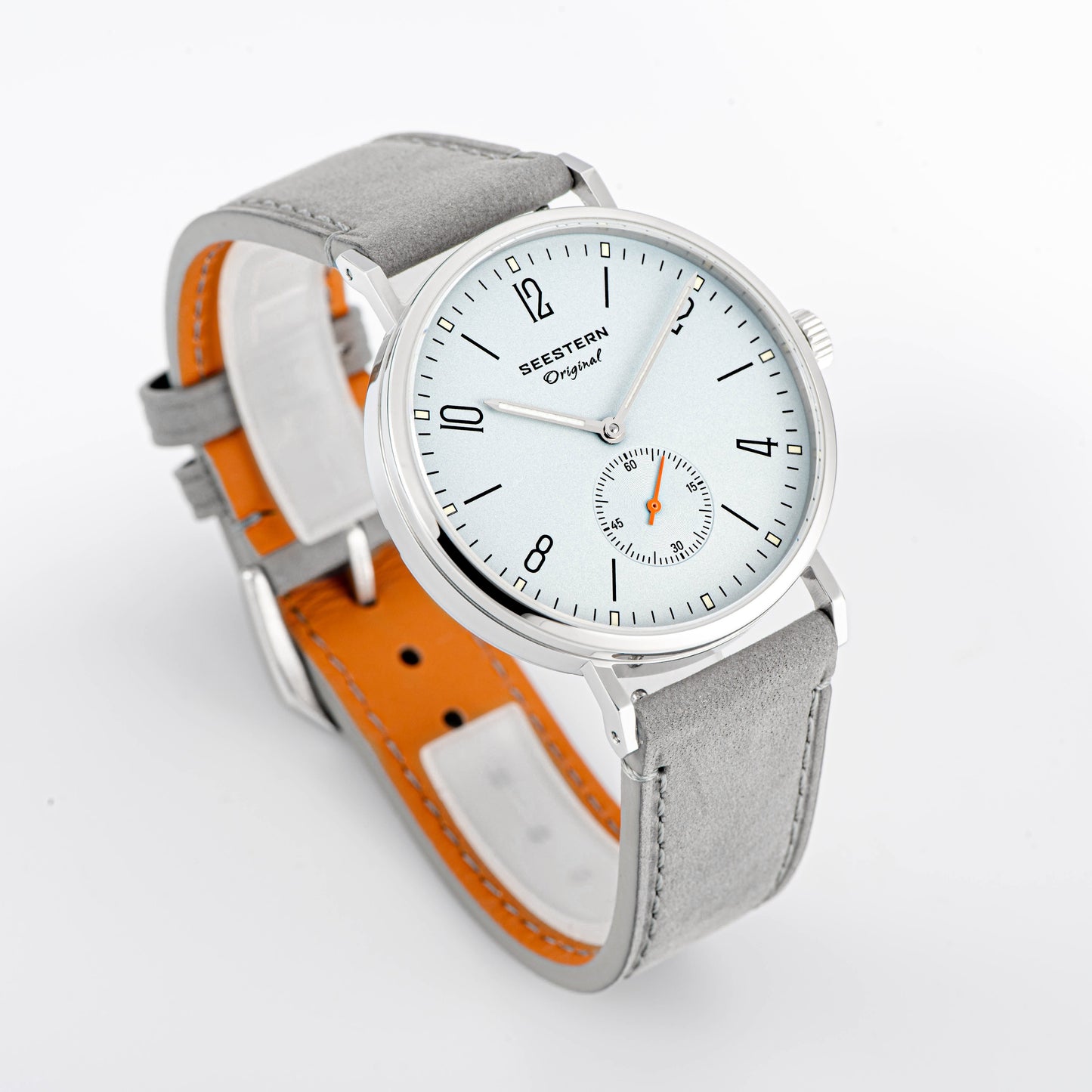 Seestern Automatic S382 38mm Light Blue Dial Classic Automatic Watch