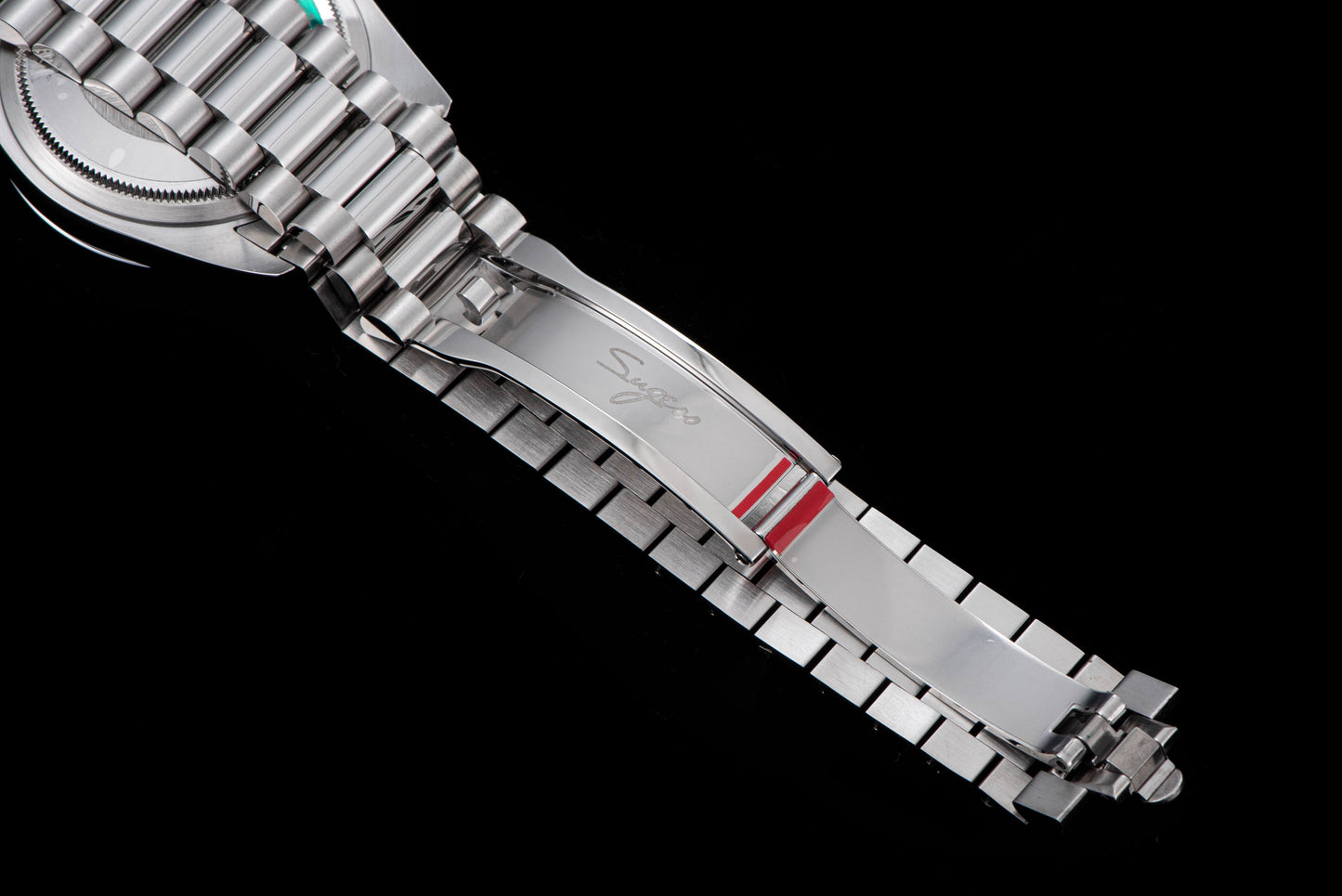 Heritage S449 DD Date and Day Display DD36 36mm Stainless Steel Light Blue Dial Automatic