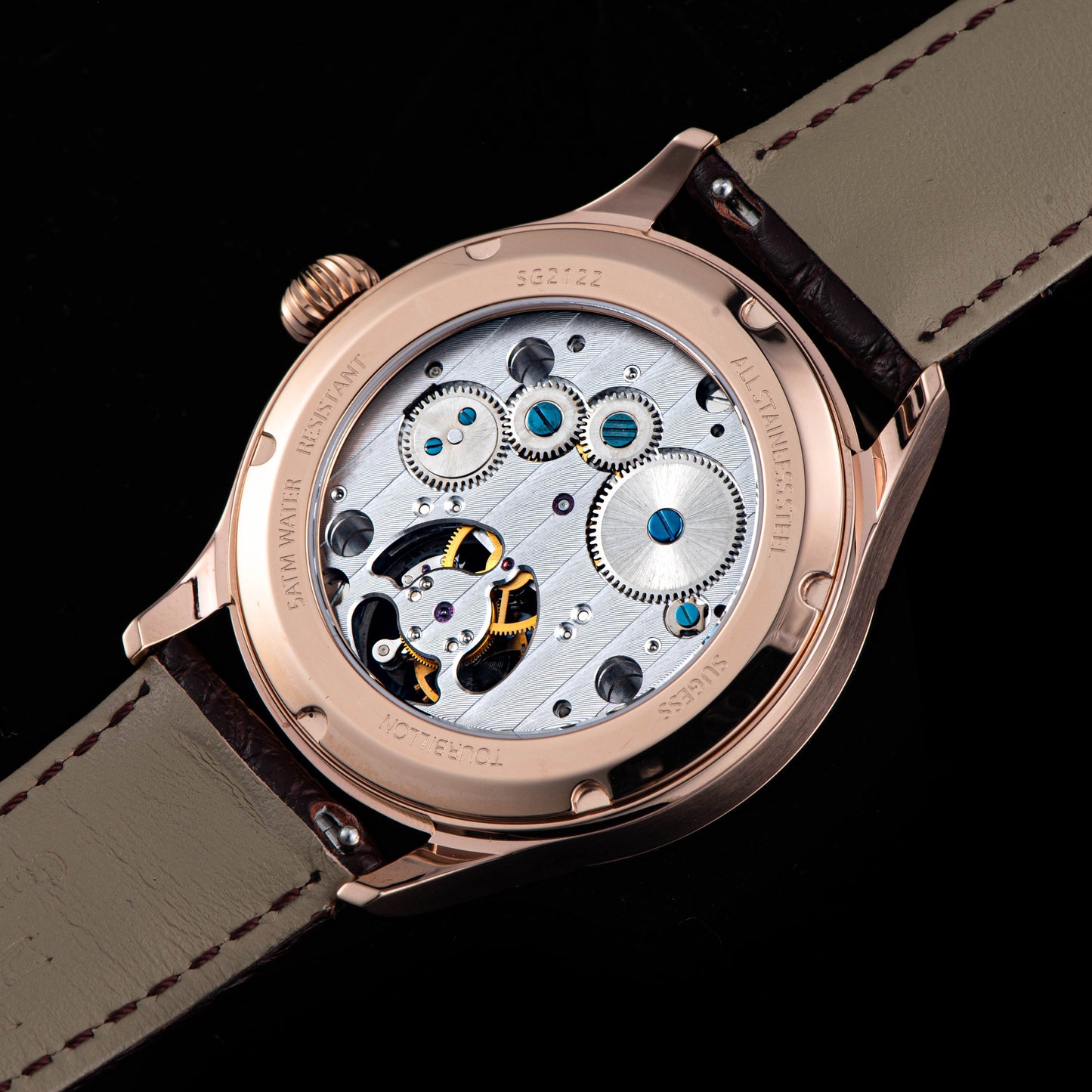 Sugess Tourbillon Master SU8007GW3