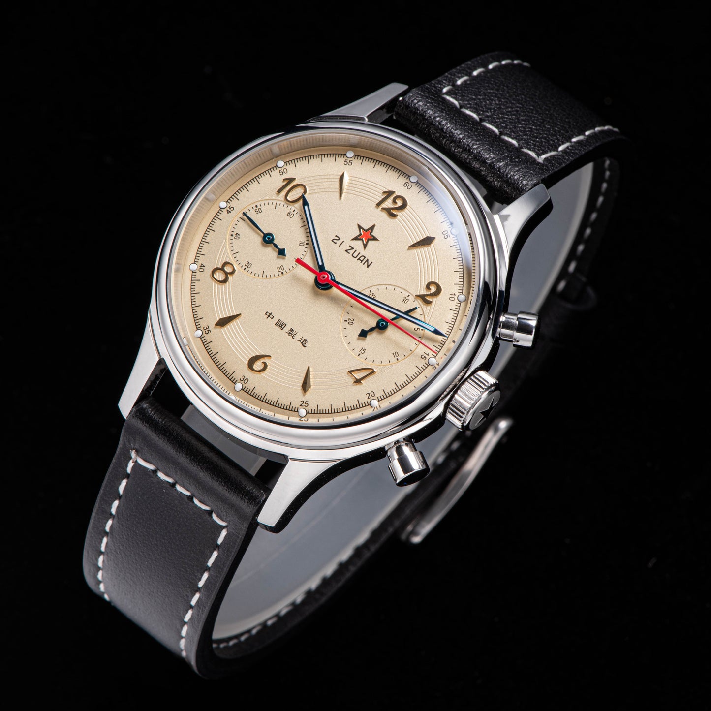 Chrono Heritage Seagull Movement 1963 Movement Sapphire Crystal 38mm