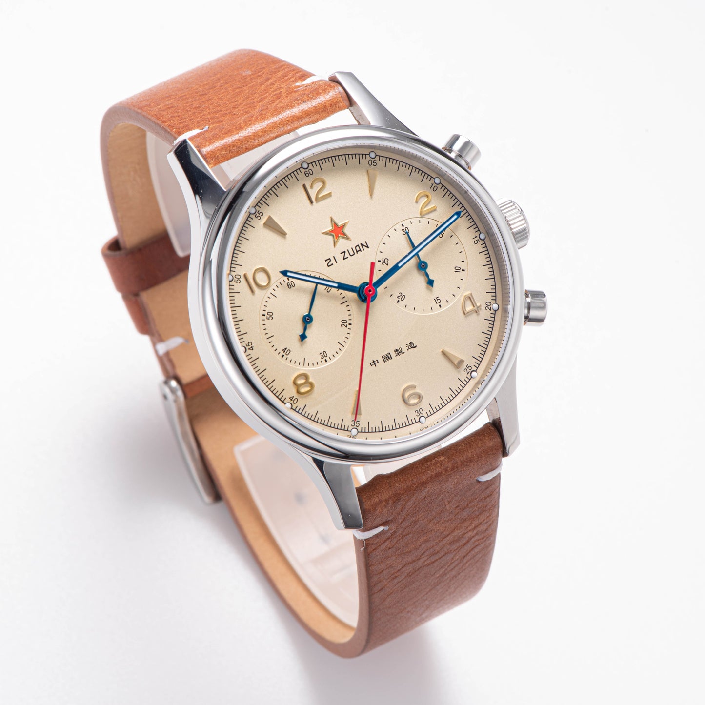 Seagull Movement Chrono Heritage SU1963S40/R 40mm 1963 Red Chronograph