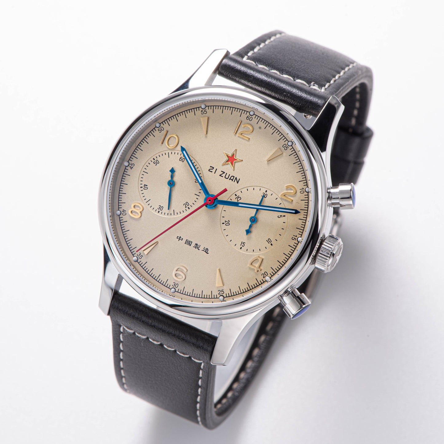Seagull Movement Chrono Heritage SU1963S40/R 40mm 1963 Red Chronograph