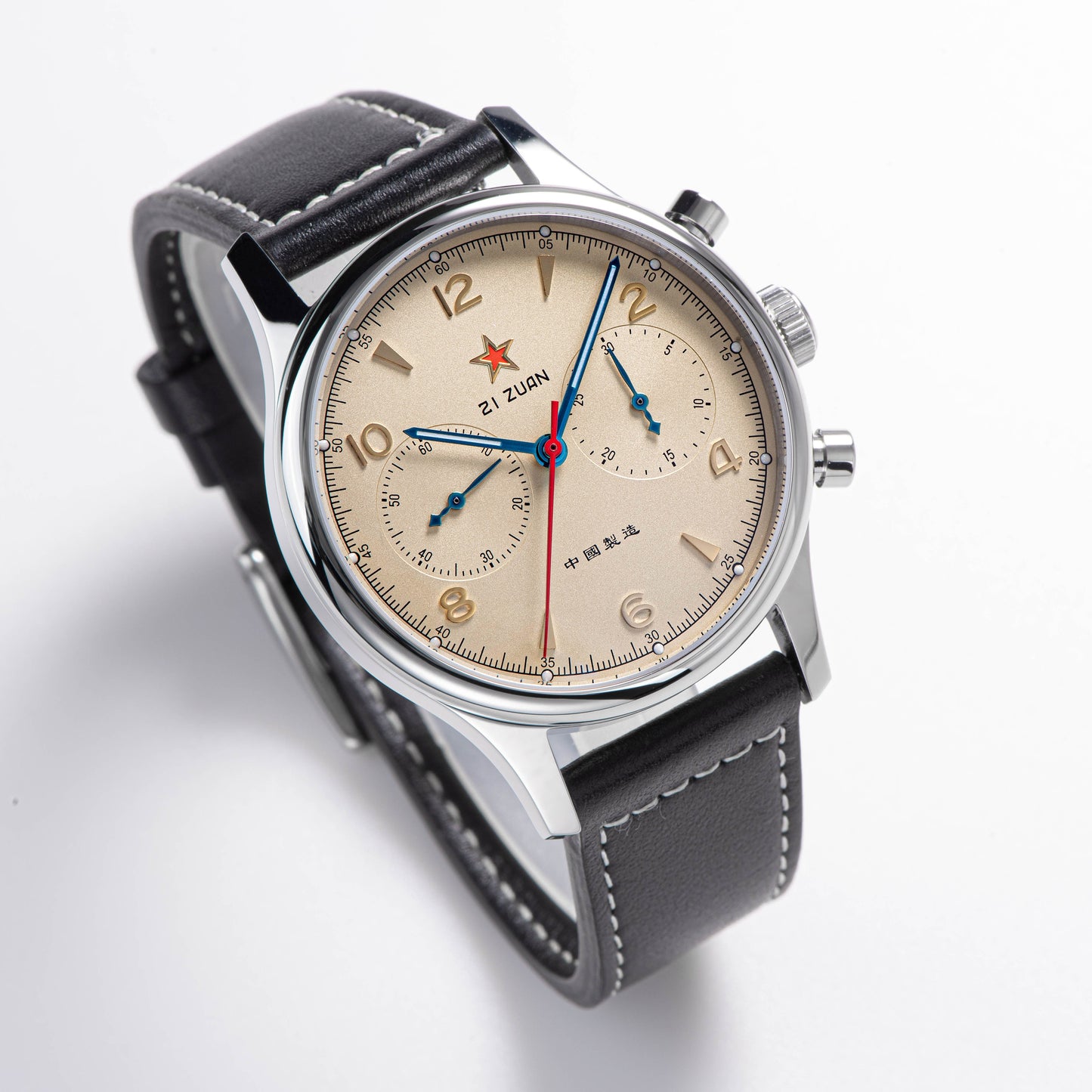 Seagull Movement Chrono Heritage SU1963S40/R 40mm 1963 Red Chronograph