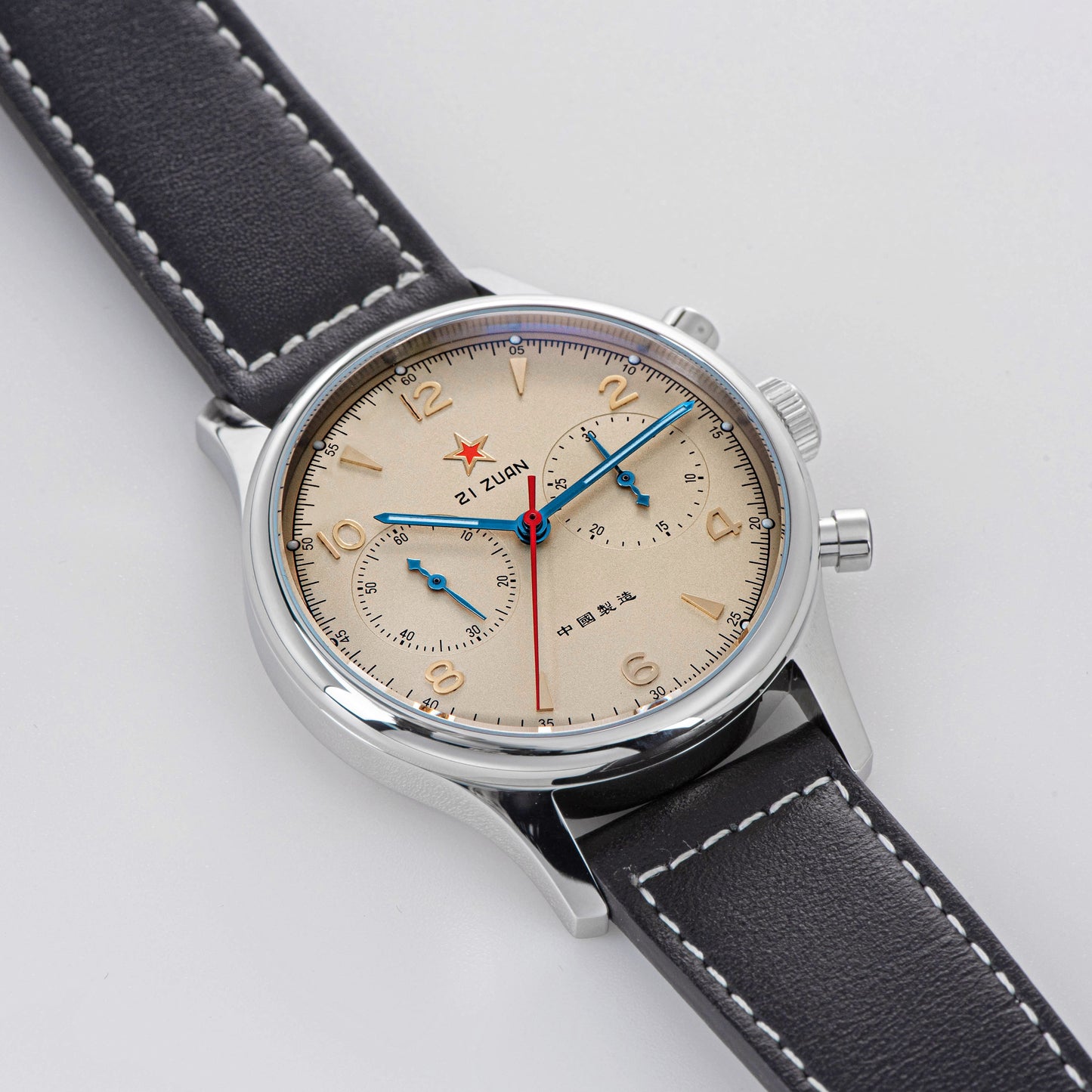 Seagull Movement Chrono Heritage SU1963S40/R 40mm 1963 Red Chronograph