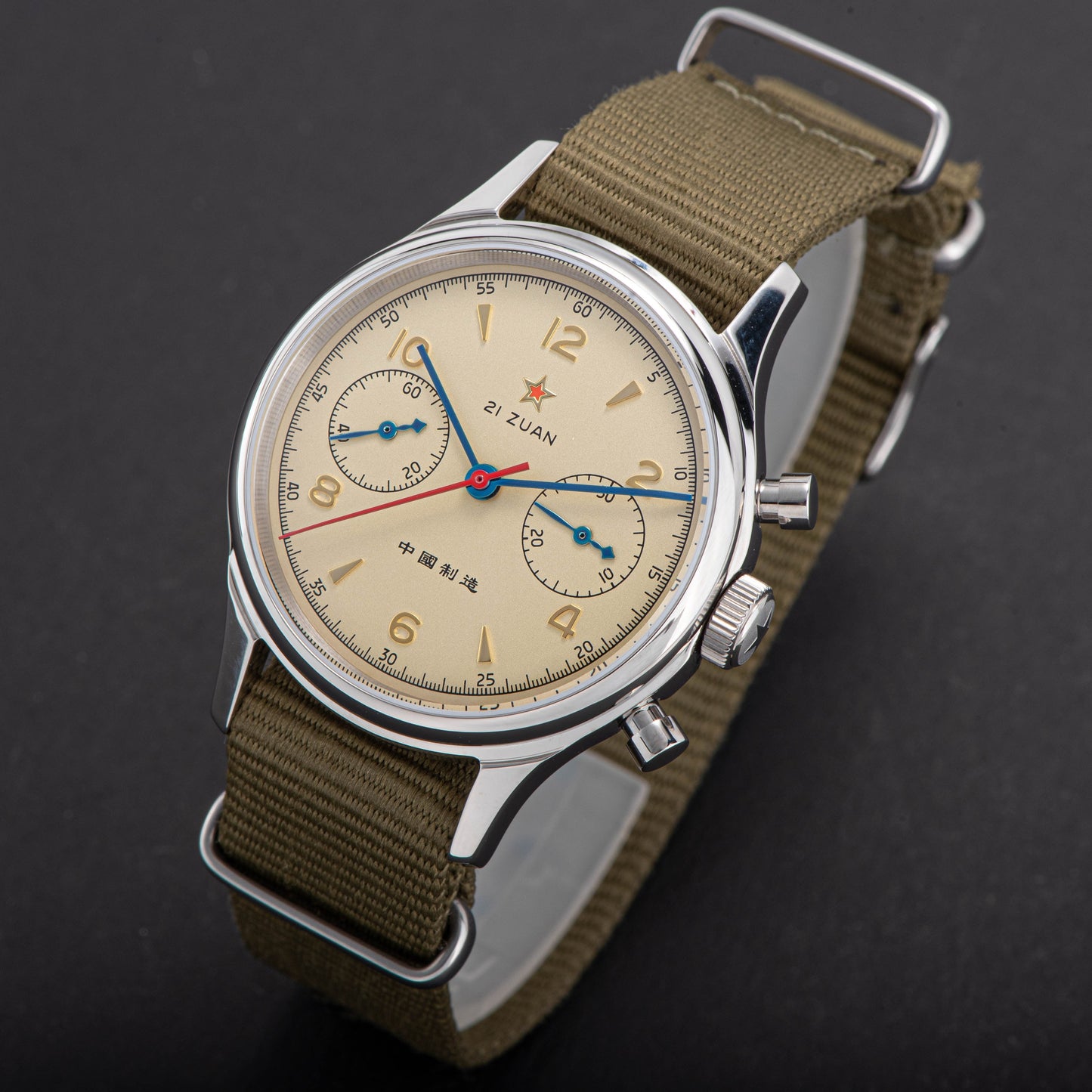 Chrono Heritage SU1963SN Swan Neck Regulator 38mm 1963 (Ship From Canada)