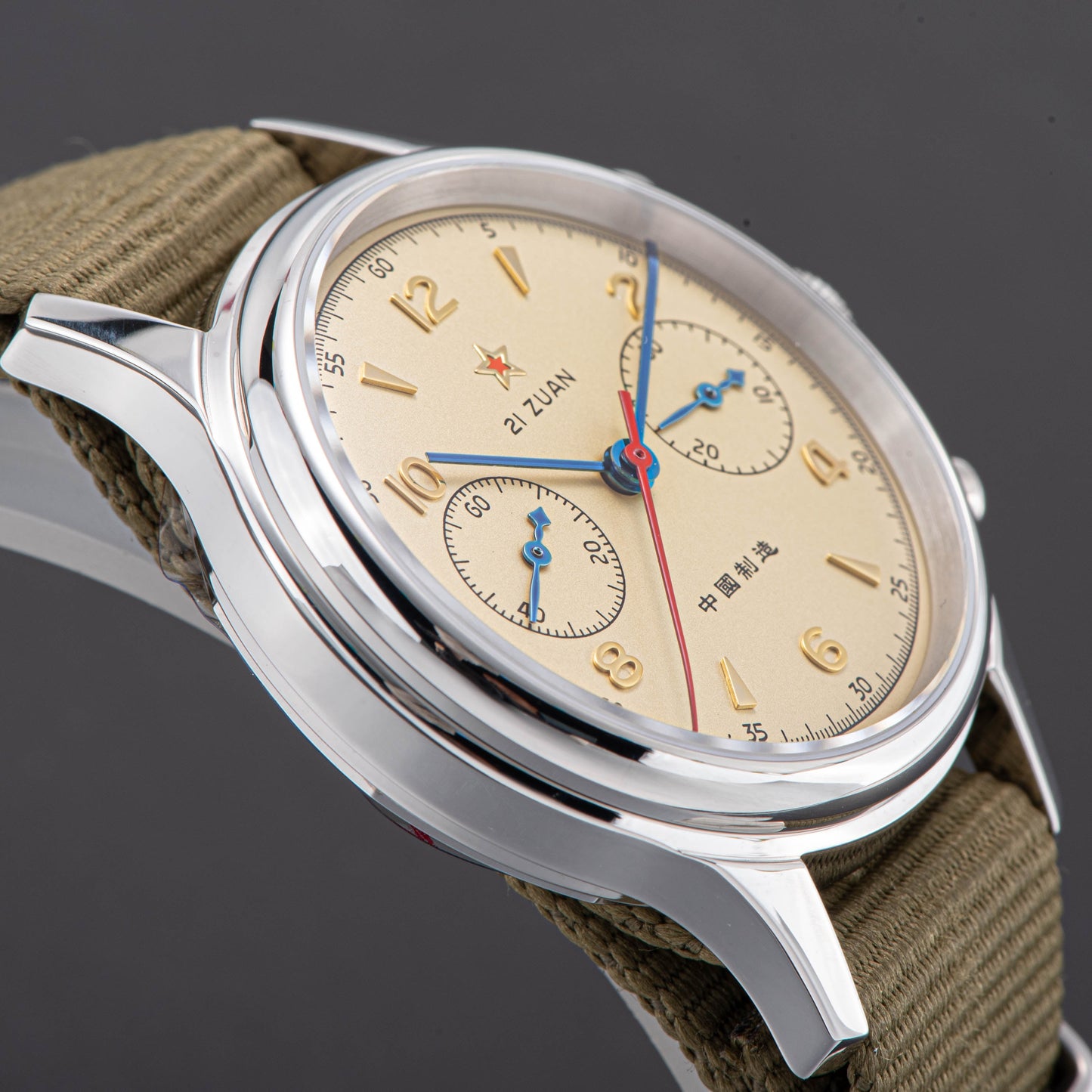 Chrono Heritage SU1963SN Swan Neck Regulator 38mm 1963 (Ship From Canada)
