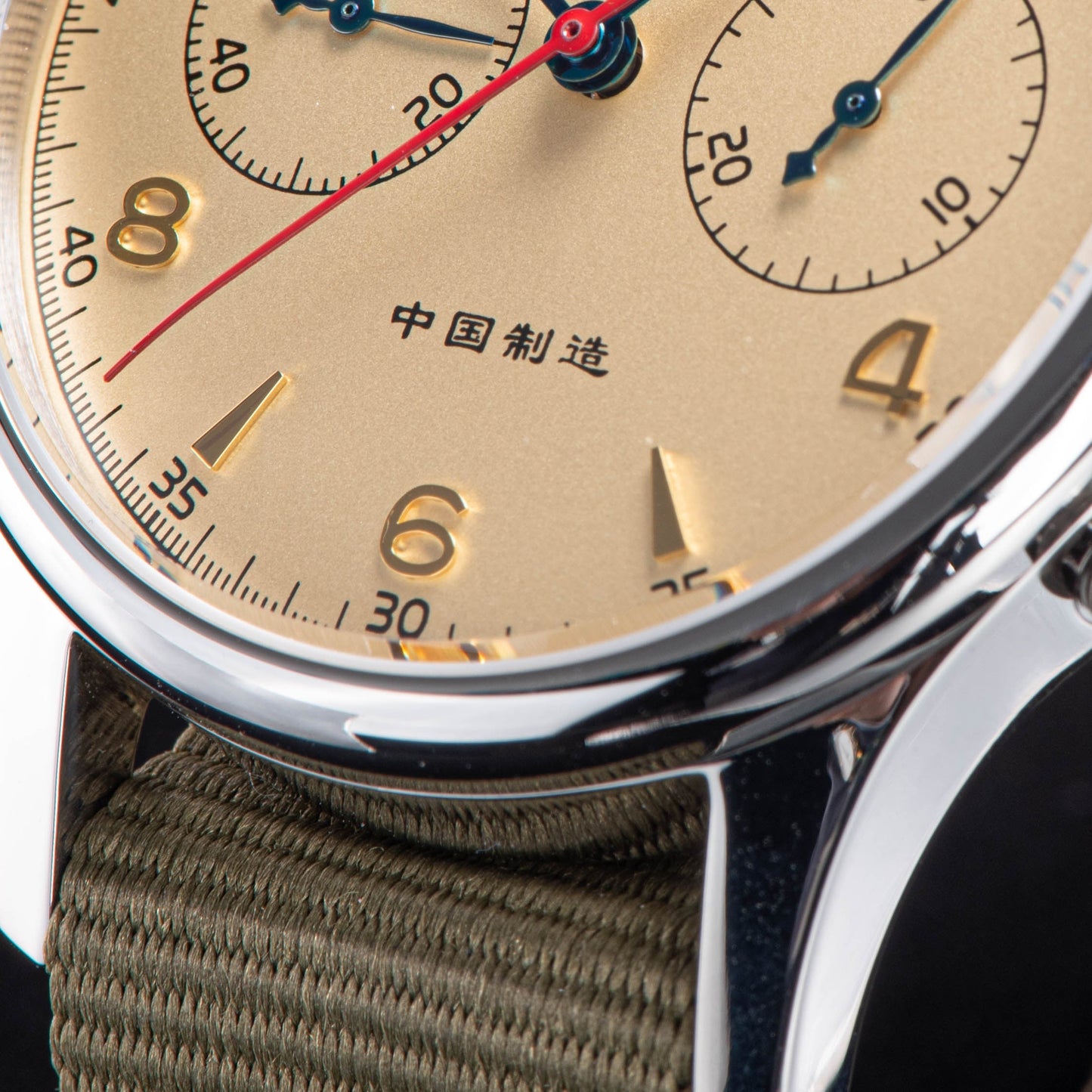 Seagull Movement Chrono Heritage SU1963S40 40mm 1963 (non Swan Neck version)