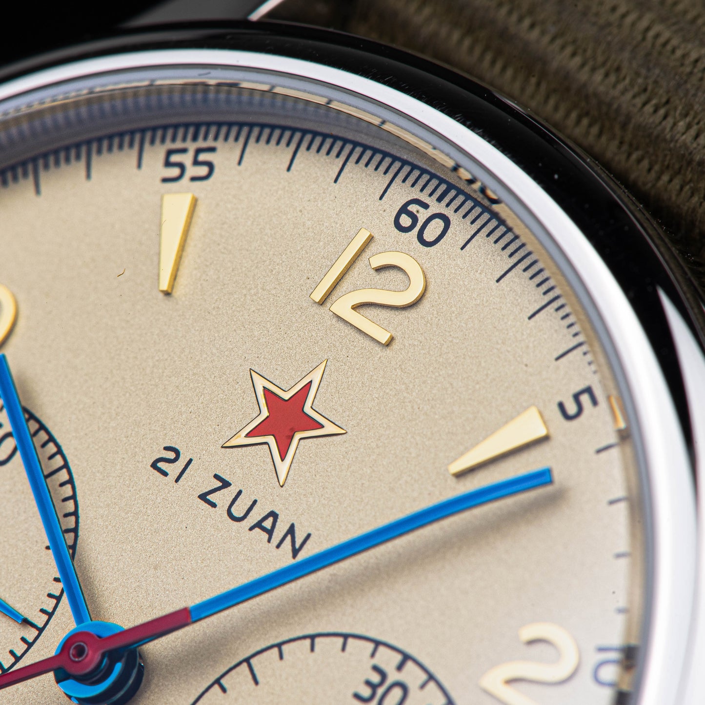 Seagull Movement Chrono Heritage SU1963S40/X 40mm 1963 Swan Neck Regulator