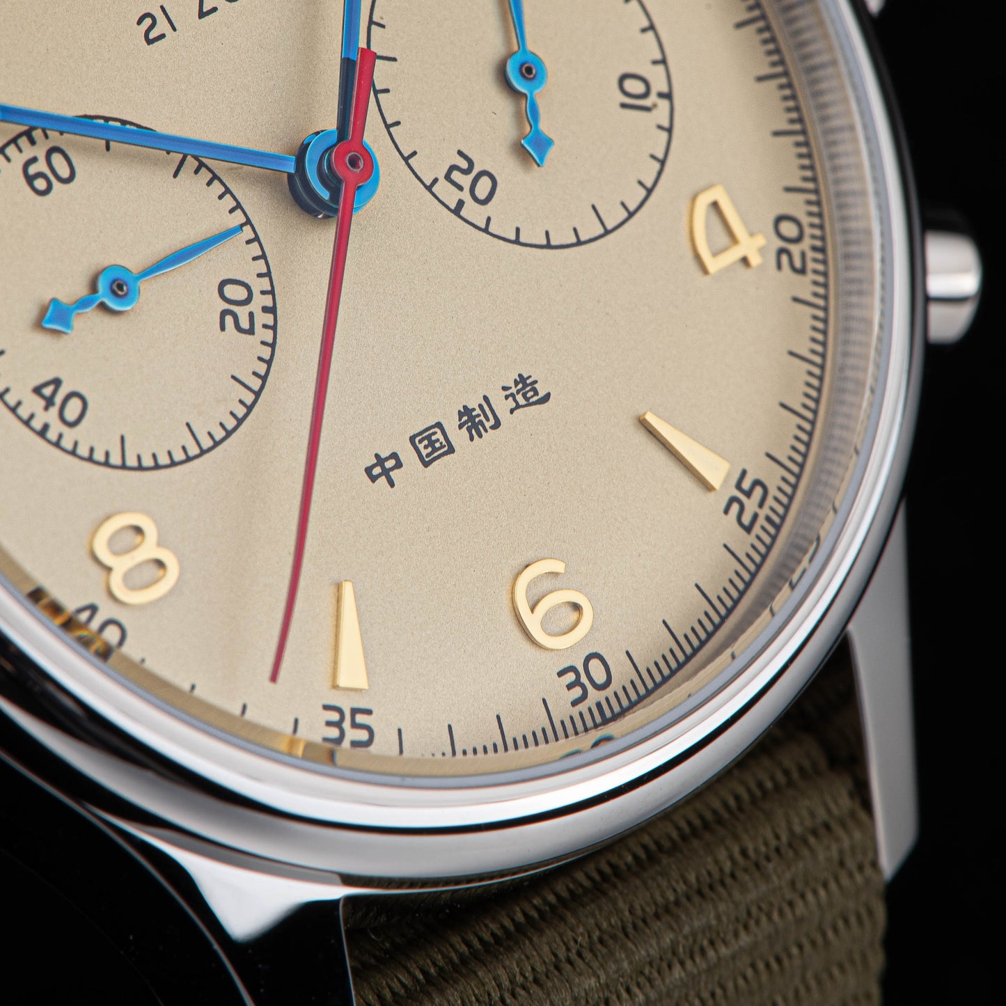 Seagull Movement Chrono Heritage SU1963S40 40mm 1963 (non Swan Neck version)