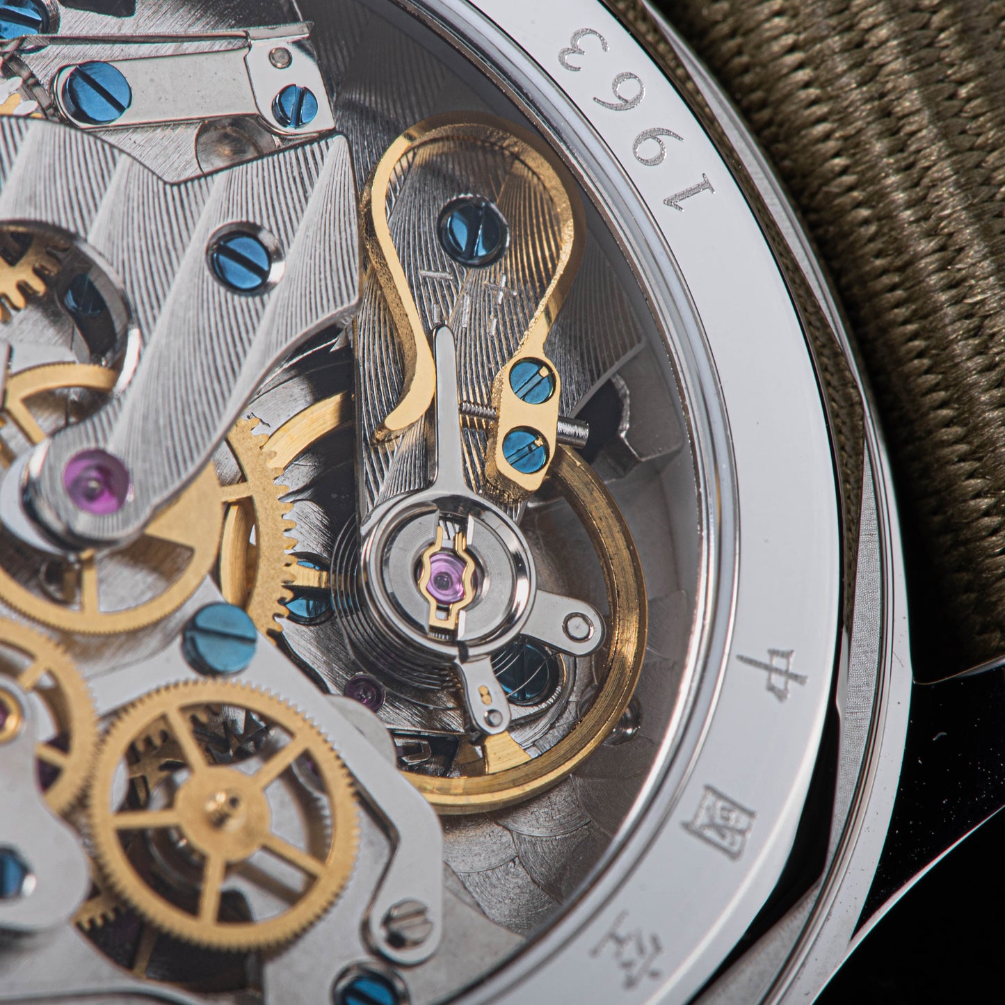 Seagull Movement Chrono Heritage SU1963S40/X 40mm 1963 Swan Neck Regulator