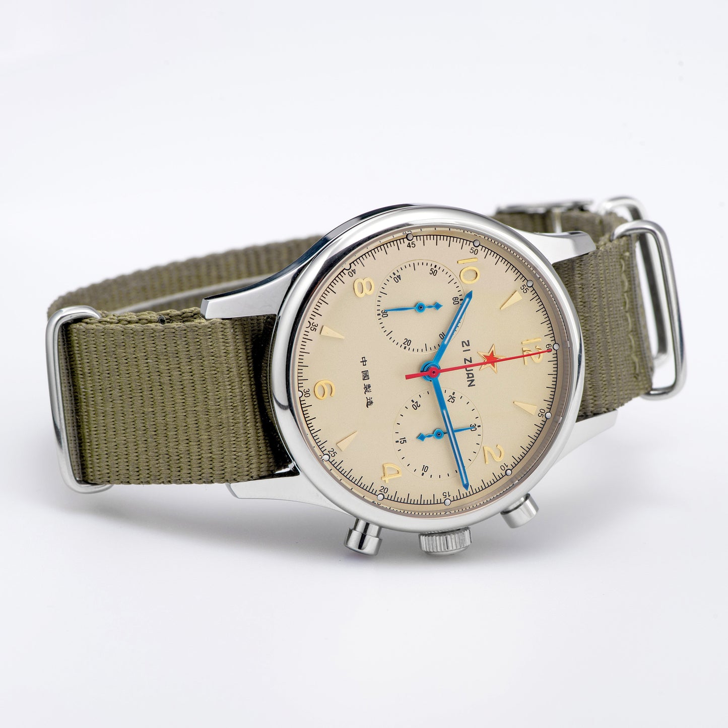 Seagull Movement Chrono Heritage SU1963S40/R 40mm 1963 Red Chronograph