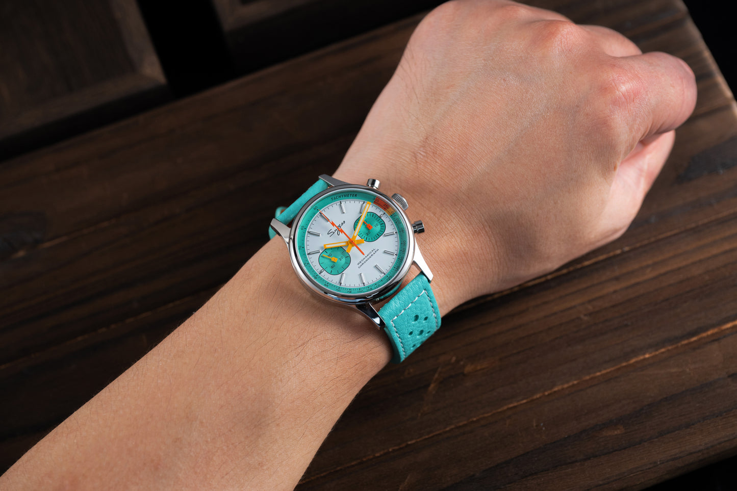 Chrono Heritage S387.02.T Tiffany Blue