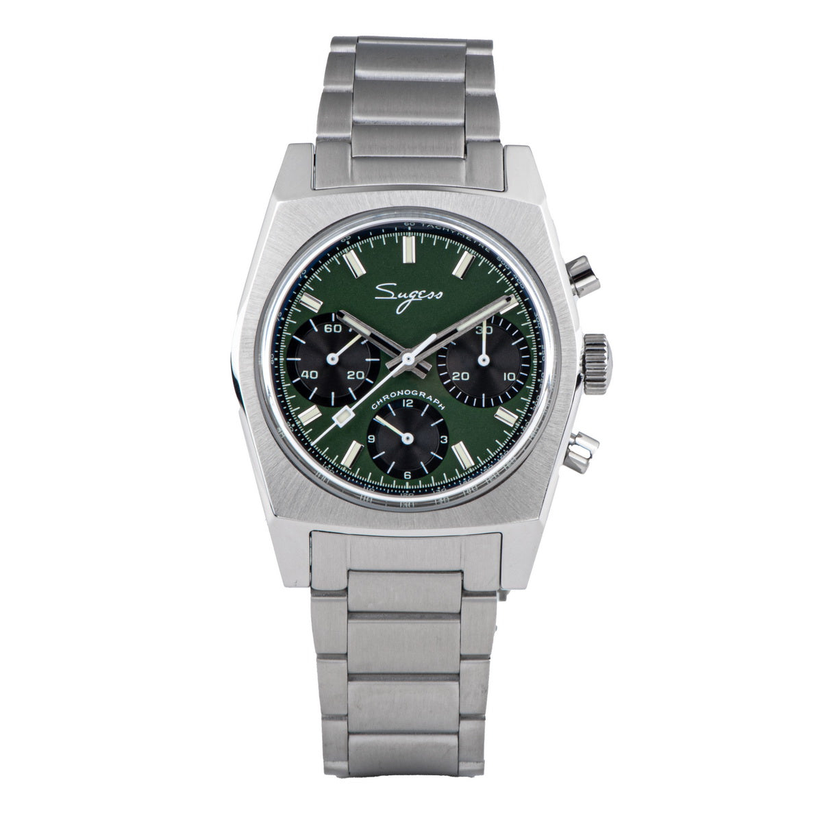 Chrono Heritage S419 Chronograph Green Dial