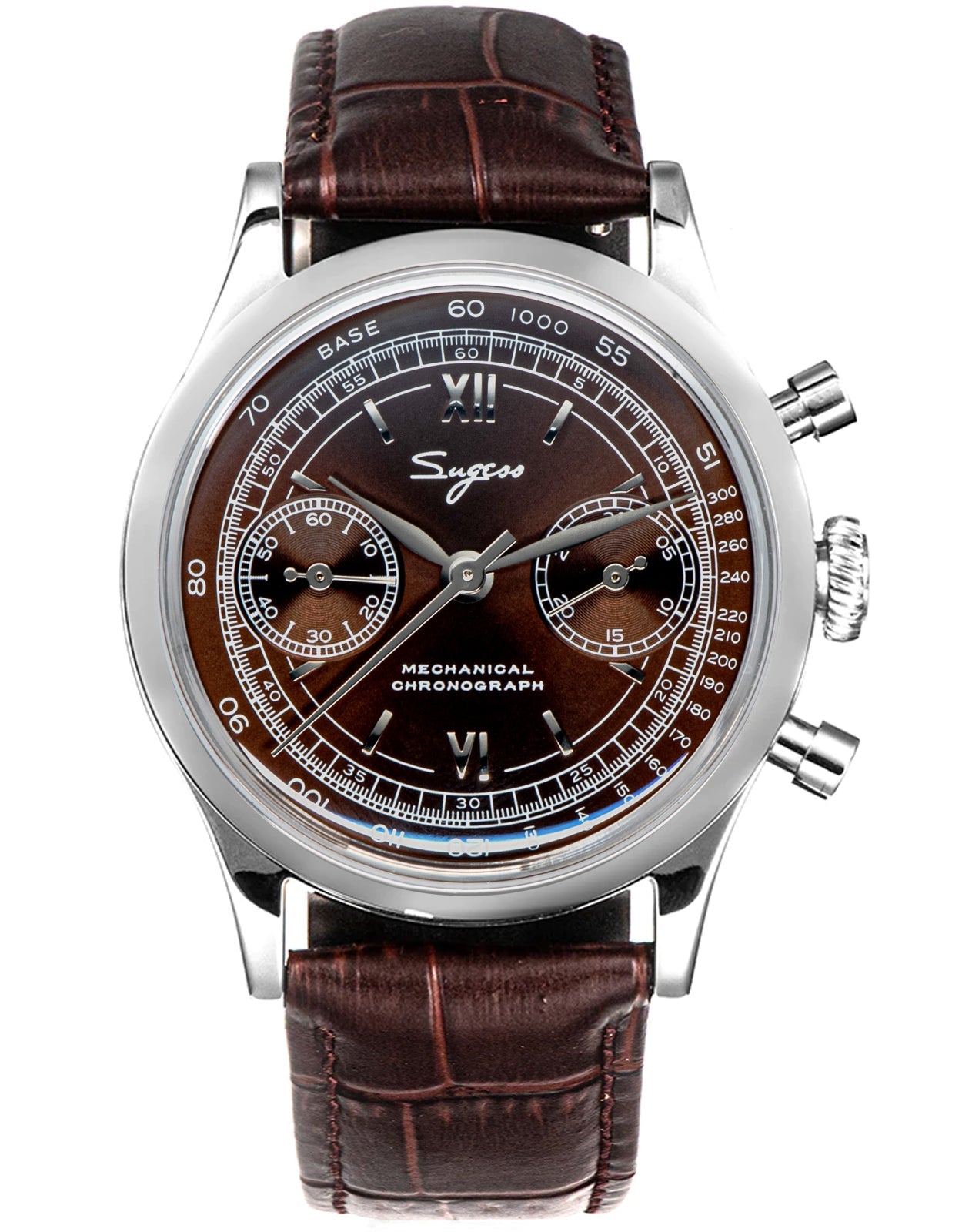 Chrono Heritage S411 SU1901BRS Brown Dial