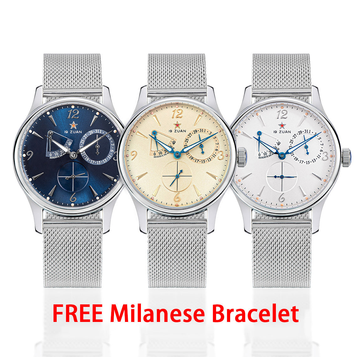 Seagull Movement Watch 1780 40mm Automatic